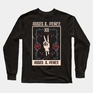 Rose and peace Long Sleeve T-Shirt